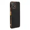 Xiaomi Mi 11 Lite Kılıf Volet Silikon - Siyah