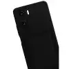 Xiaomi Mi 11i Kılıf Kelvin Kartvizitli Silikon - Siyah