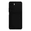 Xiaomi Mi 11i Kılıf Kelvin Kartvizitli Silikon - Siyah