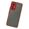 Xiaomi Mi 12 Lite Kılıf Montreal Silikon Kapak - Kırmızı