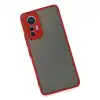 Xiaomi Mi 12 Lite Kılıf Montreal Silikon Kapak - Kırmızı