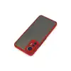 Xiaomi Mi 12 Lite Kılıf Montreal Silikon Kapak - Kırmızı