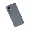 Xiaomi Mi 12 Lite Kılıf Nano İçi Kadife Silikon - Gri