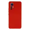 Xiaomi Mi 12 Lite Kılıf Nano İçi Kadife Silikon - Kırmızı