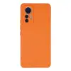 Xiaomi Mi 12 Lite Kılıf Nano İçi Kadife Silikon - Turuncu