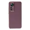 Xiaomi Mi 12t Pro Kılıf Volet Silikon - Mor