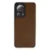 Xiaomi Mi 13 Lite Kılıf Loop Deri Silikon - Kahverengi