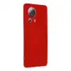 Xiaomi Mi 13 Lite Kılıf Nano İçi Kadife Silikon - Kırmızı