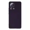 Xiaomi Mi 13 Lite Kılıf Nano İçi Kadife Silikon - Mor