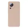 Xiaomi Mi 13 Lite Kılıf Nano İçi Kadife Silikon - Pudra