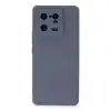 Xiaomi Mi 13 Pro Kılıf Nano İçi Kadife Silikon - Gri