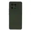 Xiaomi Mi 13 Pro Kılıf Nano İçi Kadife Silikon - Koyu Yeşil