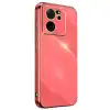 Xiaomi Mi 13t Pro Kılıf Volet Silikon - Kırmızı