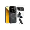 Xiaomi Mi 14 Ultra Kılıf Joy Lens Standlı Kapak - Kırmızı