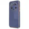 Xiaomi Mi 14 Ultra Kılıf Volet Silikon - Mavi