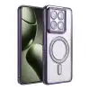 Xiaomi Mi 14t Pro Joke Simli Magneticsafe Kılıf - Derin Mor