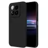 Xiaomi Mi 14t Pro Kılıf Nano İçi Kadife Silikon - Siyah