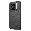 Xiaomi Mi 15 Pro Kılıf Auto Focus Karbon Kapak - Siyah