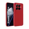 Xiaomi Mi 15t Pro First Silikon - Kırmızı