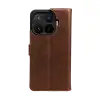 Xiaomi Mi 17t Pro Trend S Plus Kapaklı Kılıf - Taba