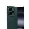 Xiaomi Note 14 5g Auto Focus Karbon Kapak - Koyu Yeşil