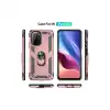 Xiaomi Poco F3 Kılıf Sofya Yüzüklü Silikon Kapak - Rose