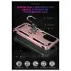 Xiaomi Poco F3 Kılıf Sofya Yüzüklü Silikon Kapak - Rose
