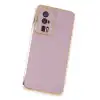 Xiaomi Poco F5 Pro Kılıf Volet Silikon - Mor