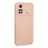 Xiaomi Poco M4 Pro 4g Kılıf Nano İçi Kadife Silikon - Pudra