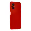 Xiaomi Poco M5 Kılıf Nano İçi Kadife Silikon - Kırmızı
