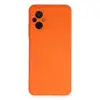 Xiaomi Poco M5 Kılıf Nano İçi Kadife Silikon - Turuncu