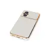 Xiaomi Poco M5 Kılıf Volet Silikon - Beyaz