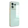 Xiaomi Poco M6 Pro 4g Kılıf Volet Silikon - Açık Yeşil