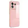 Xiaomi Poco M6 Pro 4g Kılıf Volet Silikon - Pembe