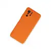 Xiaomi Poco X3 Gt Kılıf Nano İçi Kadife Silikon - Turuncu