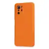 Xiaomi Poco X3 Gt Kılıf Nano İçi Kadife Silikon - Turuncu