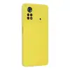 Xiaomi Poco X4 Pro 5g Kılıf Nano İçi Kadife Silikon - Sarı