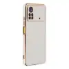 Xiaomi Poco X4 Pro 5g Kılıf Volet Silikon - Beyaz