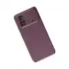 Xiaomi Poco X4 Pro 5g Kılıf Volet Silikon - Mor