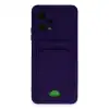 Xiaomi Poco X5 5g Kılıf Kelvin Kartvizitli Silikon - Derin Mor