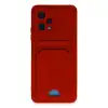 Xiaomi Poco X5 5g Kılıf Kelvin Kartvizitli Silikon - Kırmızı