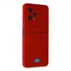 Xiaomi Poco X5 5g Kılıf Kelvin Kartvizitli Silikon - Kırmızı