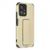 Xiaomi Poco X5 5g Kılıf Mega Standlı Silikon - Gold