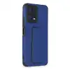 Xiaomi Poco X5 5g Kılıf Mega Standlı Silikon - Mavi