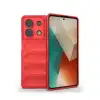 Xiaomi Poco X6 Kılıf Optimum Silikon - Kırmızı