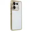 Xiaomi Poco X6 Kılıf Razer Lensli Silikon - Gold