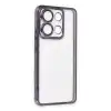 Xiaomi Poco X6 Kılıf Razer Lensli Silikon - Mor