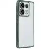 Xiaomi Poco X6 Kılıf Razer Lensli Silikon - Yeşil