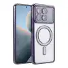 Xiaomi Poco X6 Pro Joke Simli Magneticsafe Kılıf - Derin Mor