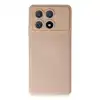 Xiaomi Poco X6 Pro Kılıf Nano İçi Kadife Silikon - Pudra